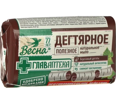 Мыло Дегтярное 90г (Весна)