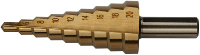 Сверло ступенчатое HSS по металлу 13ступ. 4-52мм 36387М