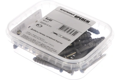 Дюбель- гвоздь 6х40мм потай 40шт