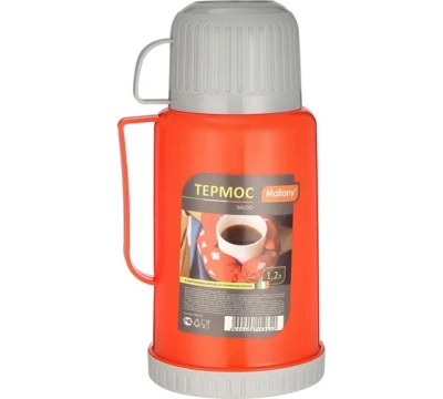 Термос 1,2л в стекл.колбе 008235