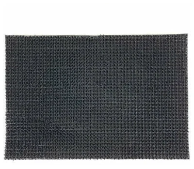 Коврик травка 45*75см*12мм (черный)000401