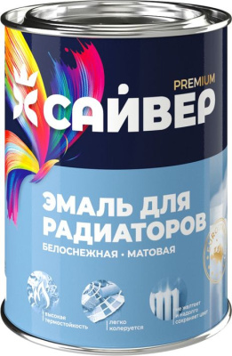 Сайвер эмаль д/рад. 0.8кг алкидн. мат.