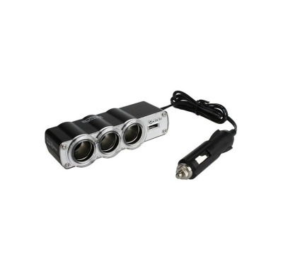 З/у авто гн-3гн 12В +1гн USB