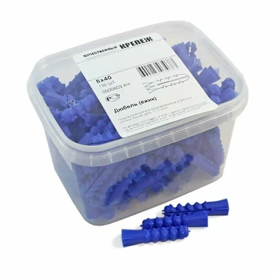 Дюбель п/проп (ежик) 8/40  130шт