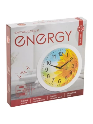 Часы настен. ЕС-97 подсолнух арт.009470