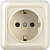 Розетка 1ОП с/з сл.кость Олимп О0028