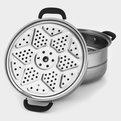 Пароварка 2уровня 26см Лира 4765303