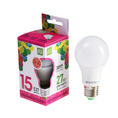 Лампа ASD LED 20W A60 E-27 6500K