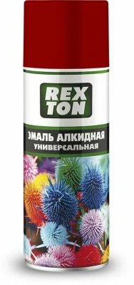 Аэроз. эмаль (красный) 520мл "REXTON"