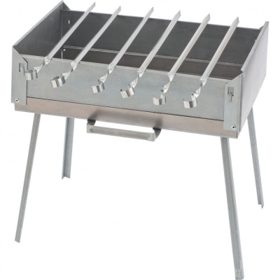 Мангал-дипломат PALISAD 410*280*125 +6шампуров