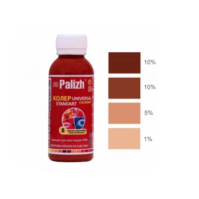 Колер Палитра №8 100мл красно-коричневый
