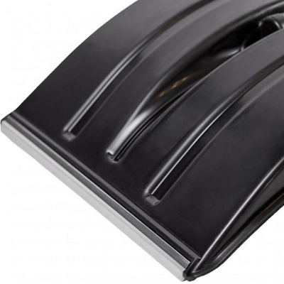 Лопата д/снега 380*365 Витязь металл. чер.и V-ручка