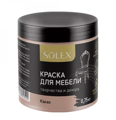 Краска д/мебели КАКАО 0,75 "SOLEX" 