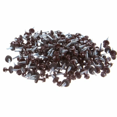 Кровельный саморез  4,8/29 шоколад 150шт
