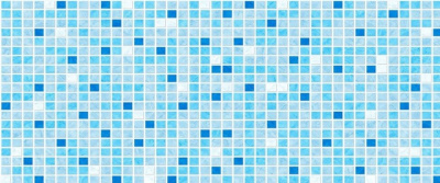 Панель ПВХ 957*480*0,3мм "Микс голубой" Стелла