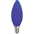Лампа Ecola LED В35 6W E14 Синяя