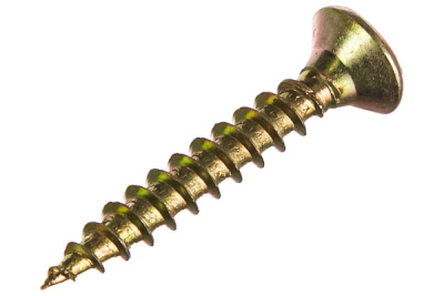 Шуруп желтый цинк 6,0х40 80шт