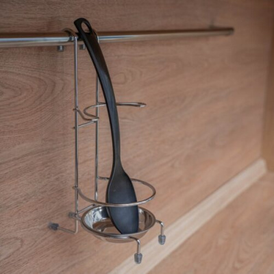 МХ-431 Держатель для кух.утвари настольный/навесной хром