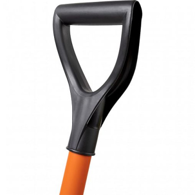 Лопата д/снега 380*365 Витязь металл. чер.и V-ручка