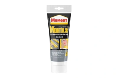 Клей монтажный Момент суперсил. 250гр белый 1192821
