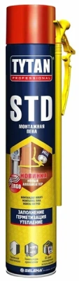 Пена монтажная бытовая TYTAN Professional STD всесезон.750мл
