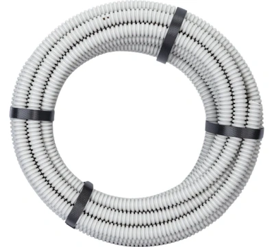 Труба гофр.16мм ПВХ (серая) с зондом 10м