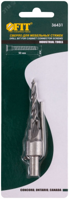 Сверло 5мм/9,5мм (для меб. стяжки 7х50м) 36431