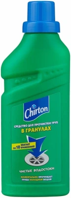 Ср-во д/прочистки труб (гранулы) "Чиртон" 600гр 