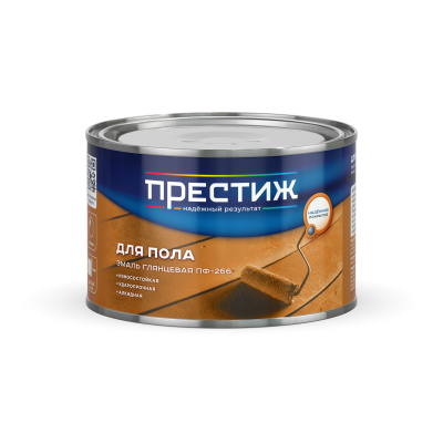 Эмаль д/пола свет-орех 0,4кг "Престиж"