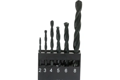 Набор сверл по металлу 6шт 72380 СЕРВИС КЛЮЧ