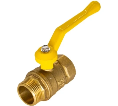 Кран шаровый для газа 1/2" г/ш рычаг Оптима