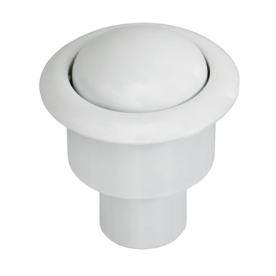 Кнопка нажимная СБ1-Б белая