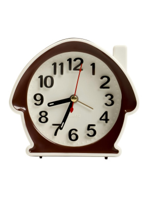 Часы настольные будильник Домик 4551270