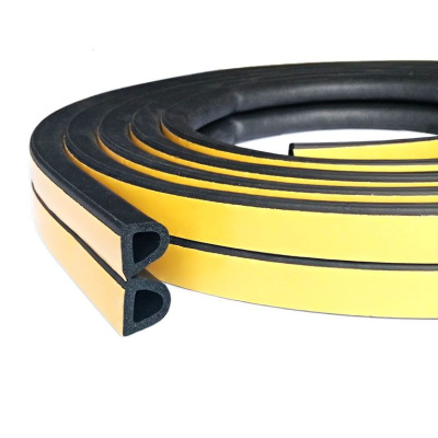 Уплотнитель промышл.D50  12*10мм  1м (двойной)