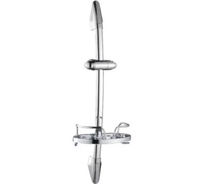 Стойка для душа с мыльницей металл. G99019