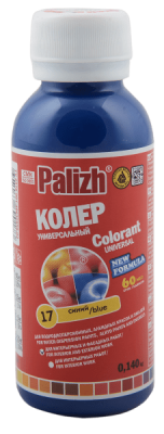 Колер Палитра №17 100мл синий