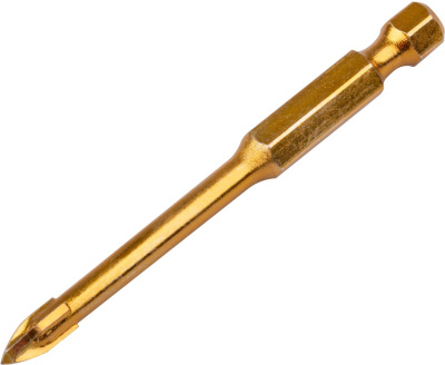 Сверло по кафелю 4гр титан.5мм под биту 35475