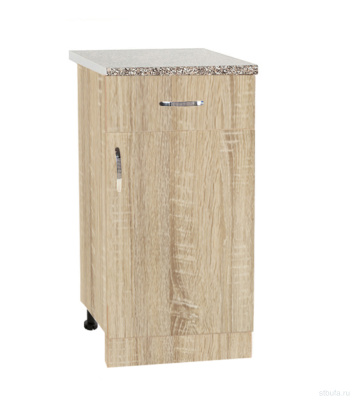 Стол кухонный 500 (1 ящик) дуб сонома