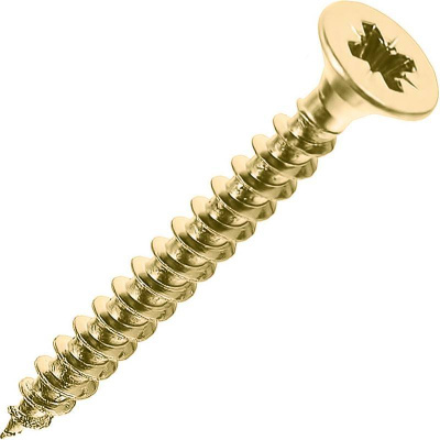 Шуруп желтый цинк 3,0/30 28шт