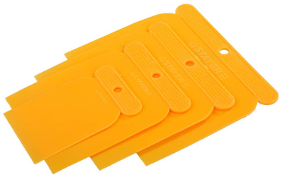 Шпатели пласт. набор 4шт 50,80,100,120мм (1010-Н4)