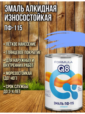 Эмаль ПФ115 Голубая 6кг Формула