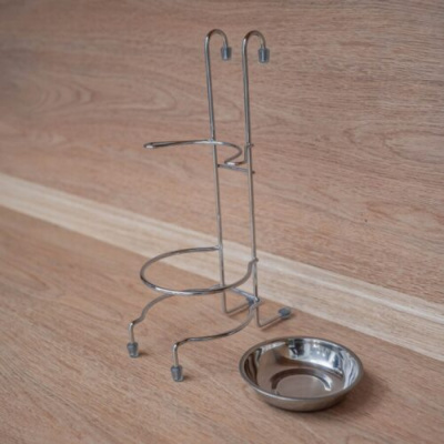 МХ-431 Держатель для кух.утвари настольный/навесной хром