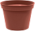 Горшок д/цветов  1,2л (терракотовый)  "Mint" 