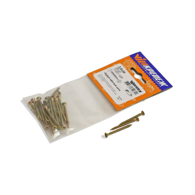 Шуруп желтый цинк 3,0/35  25шт