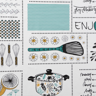 Скатерть ПВХ "Лимоны" 137*180см Доляна (10620859)