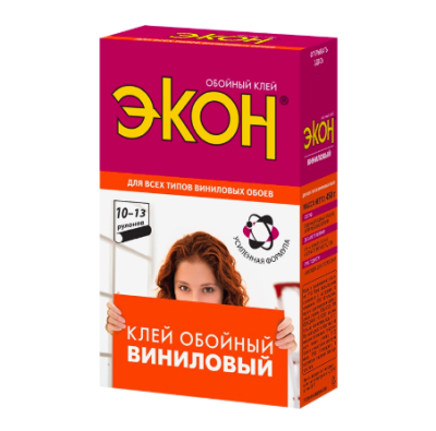 Обойный клей Экон Виниловый 450г 