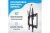Кронштейн д/LED телевизора 26"-55" наклонный 38-0330