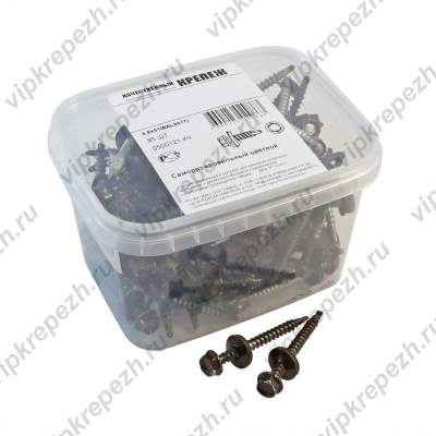 Кровельный саморез  4,8/51  корич 95шт