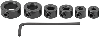 Стопперы д/сверел набор 6шт 36433