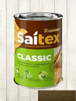Лак алкидный Saitex LUX Орех 1л